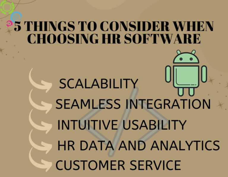 5 Things to Consider When Choosing HR Software