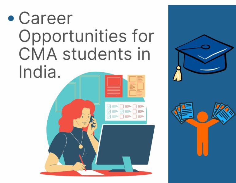Career Opportunities for CMA students in India