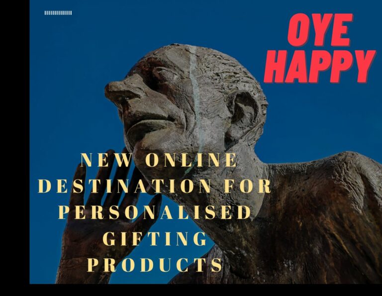 Oye Happy – New Online Destination for Personalised Gifting Products￼